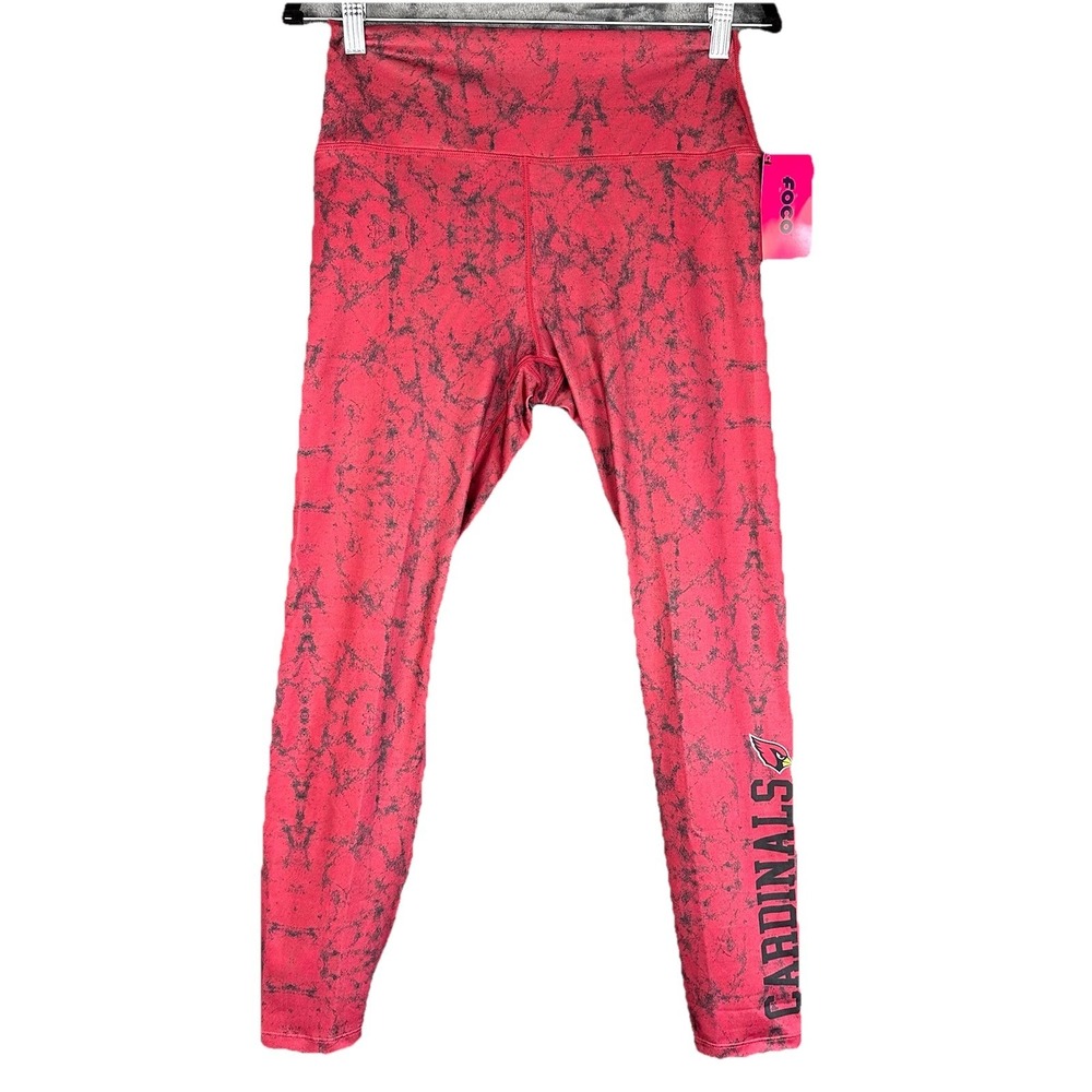NWT FOCO Arizona Cardinals NFL Apparel Womens Large Leggings Athlete Activewear